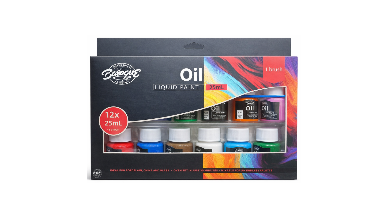 Baroque Oil Liquid Paint - 12 Shades