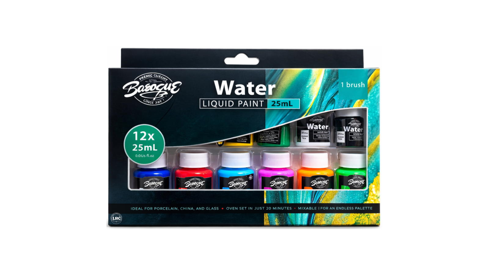 Baroque Water Liquid Paint - 12 Shades