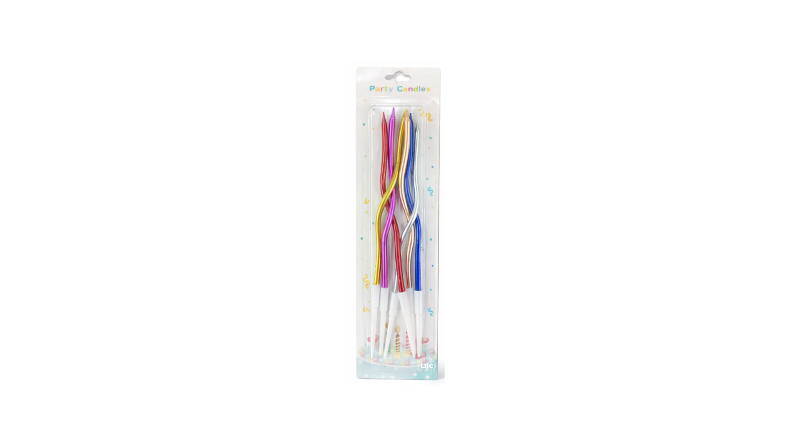 Birthday Candles Spiral - 6 Pcs
