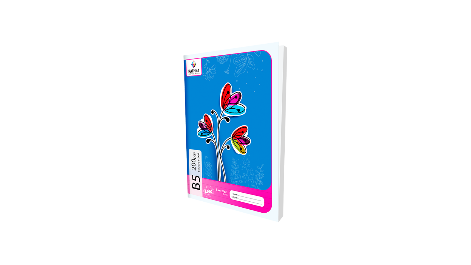 Rathna B5 Exercise Book (200pgs) - Square Rule