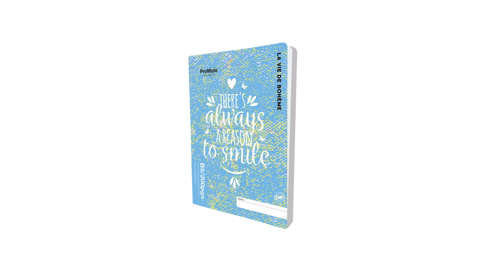 Promate B5 Exercise Book (200pgs) - Single Rule