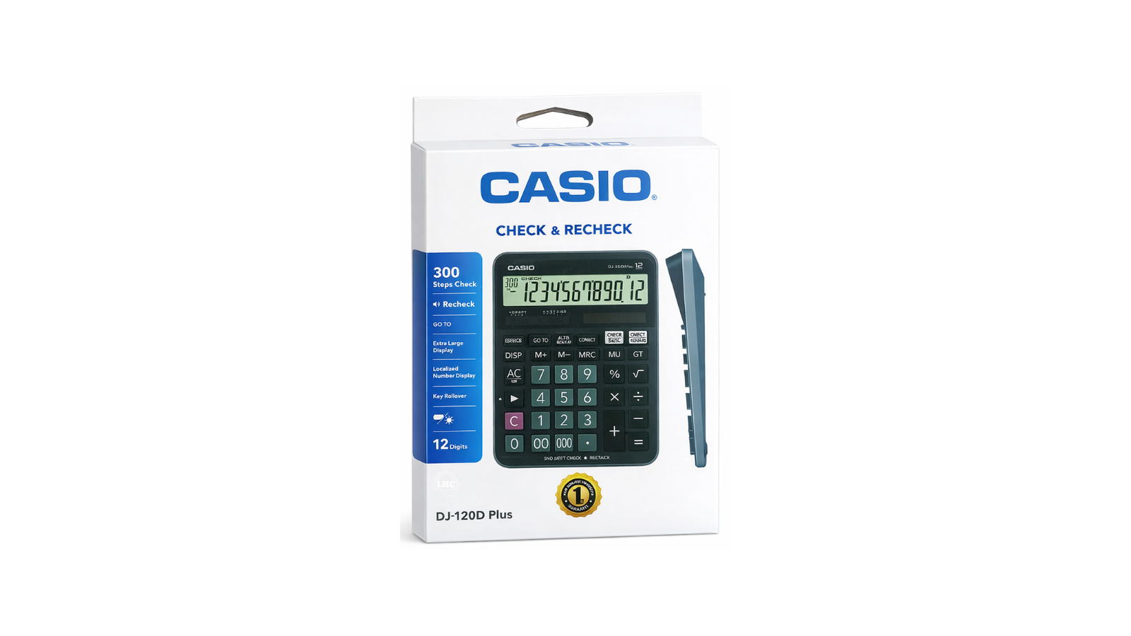 Casio Calculator - DJ120D Plus