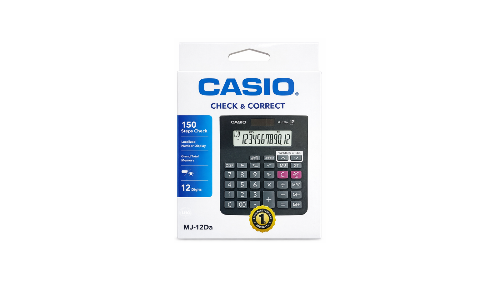 Casio Calculator - MJ-12Da
