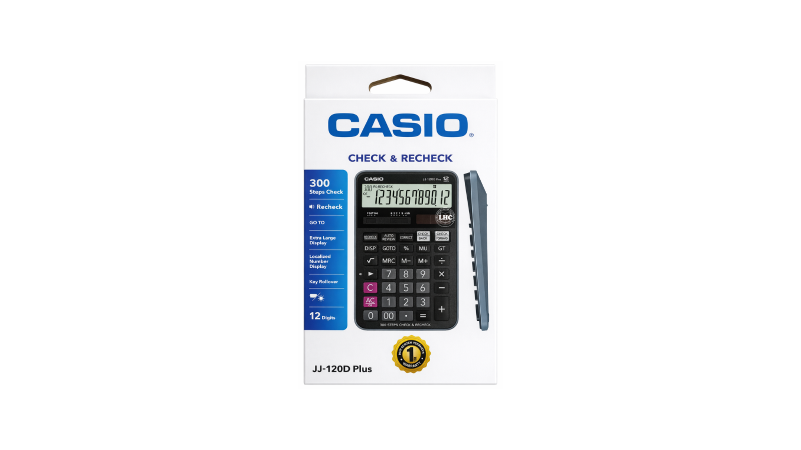 Casio Calculator - JJ-120D Plus
